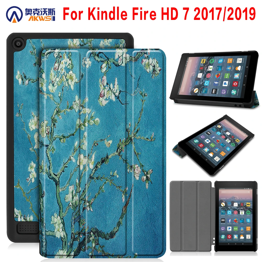 Walker Stand Case for Amazon Kindle Fire HD 7" 2017 2019 Case for Fire 7" 7th 9th Generation with Magnetic Closure
Walker Stand Case for Amazon Kindle Fire HD 7" 2017 2019 Case for Fire 7" 7th 9th Generation with Magnetic Closure