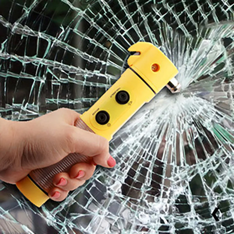 Free shipping car four-in-one multi-function portable light flashlight/ABS warning light/safety emergency hammer/window breaker
Free shipping car four-in-one multi-function portable light flashlight/ABS warning light/safety emergency hammer/window breaker