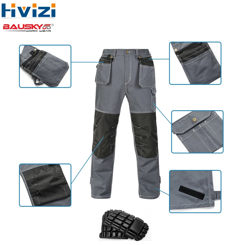 cotton overalls safety workwear clothing men work pants trousers muliti-tool pockets wear-resistant and durable cargo pants B110
cotton overalls safety workwear clothing men work pants trousers muliti-tool pockets wear-resistant and durable cargo pants B110