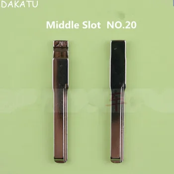 DAKATU Middle Slot NO.20 Car key blade for Benz C E Series Flip Folding remote key blade replacement
DAKATU Middle Slot NO.20 Car key blade for Benz C E Series Flip Folding remote key blade replacement