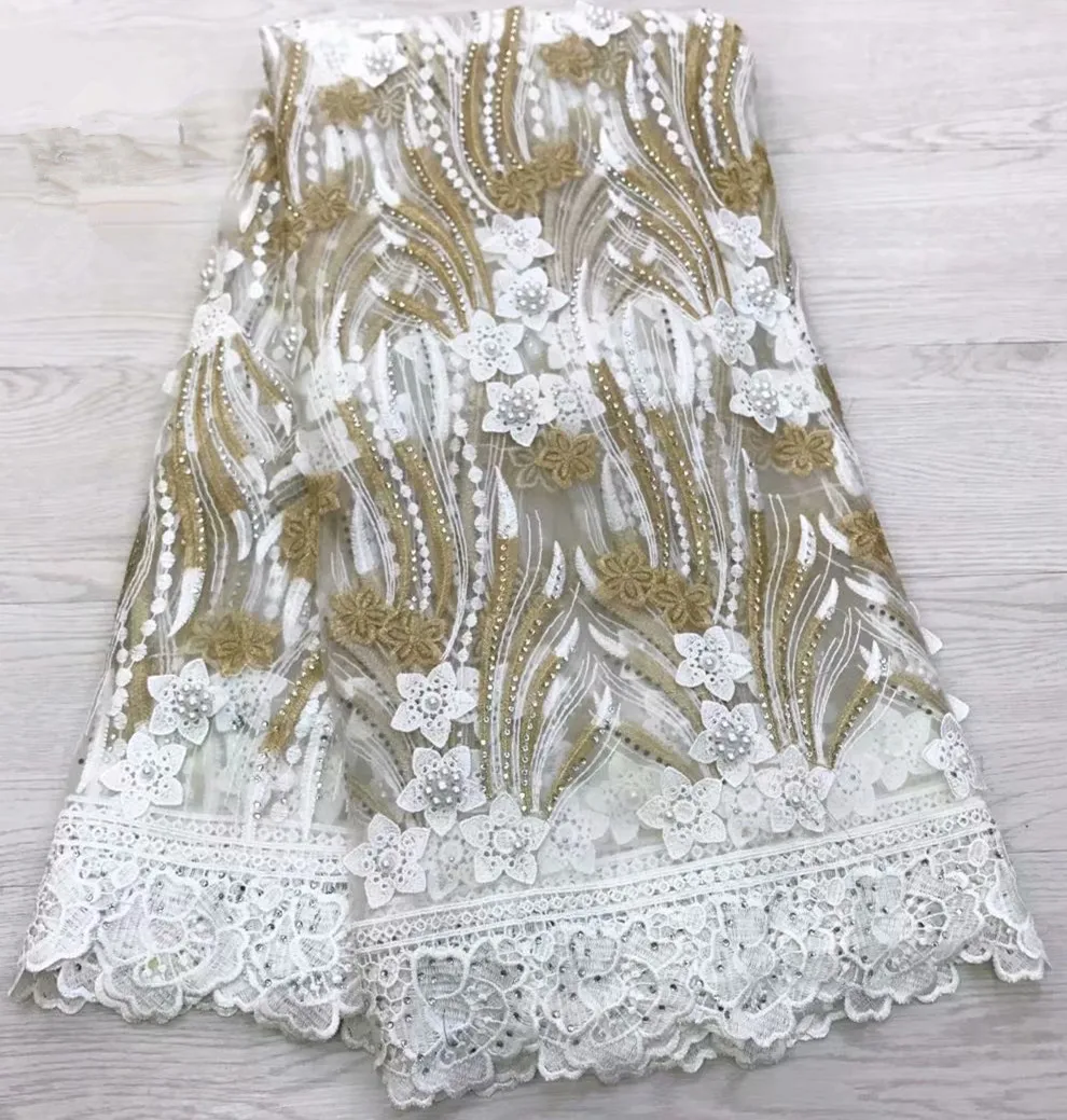 African Lace Fabric 2018 High Quality Lace Nigerian Lace Fabric With Beaded And Stones Embroidery Tulle French Lace Women
African Lace Fabric 2018 High Quality Lace Nigerian Lace Fabric With Beaded And Stones Embroidery Tulle French Lace Women