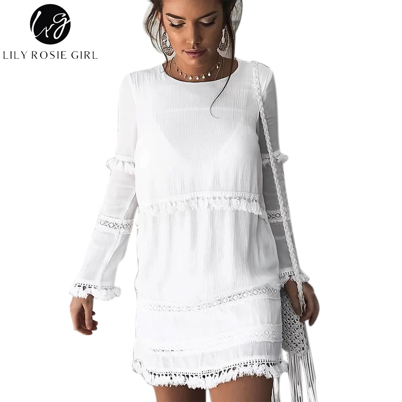 Lily Rosie Girl Elegant Tassel Mini Party Dress Women O Neck Long Sleeve Autunm Winter 2018 Casual Black Dresses Retro Vestidos
Lily Rosie Girl Elegant Tassel Mini Party Dress Women O Neck Long Sleeve Autunm Winter 2018 Casual Black Dresses Retro Vestidos