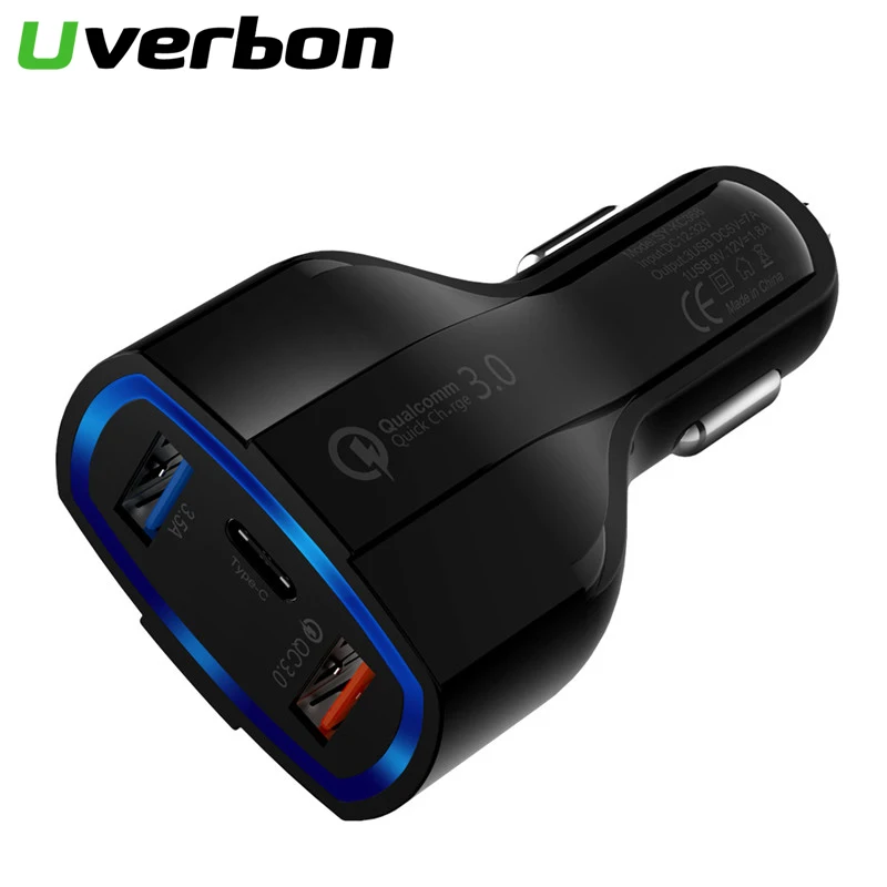 Quick Charge 3.0 Car Charger 5V 3.4 USB Phone Charge Adapter PD Type C Fast Charging Car-charger For iPhone Xiaomi Huawei
Quick Charge 3.0 Car Charger 5V 3.4 USB Phone Charge Adapter PD Type C Fast Charging Car-charger For iPhone Xiaomi Huawei