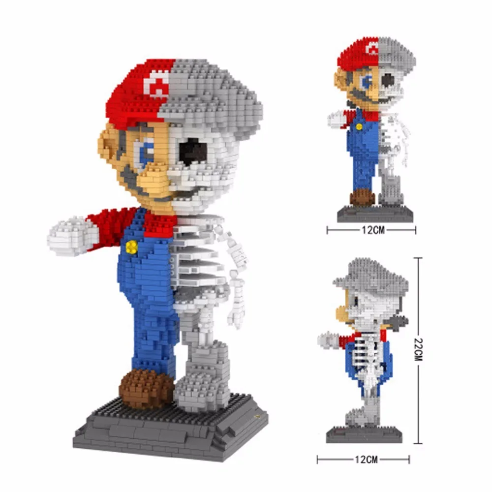 hot LegoINGlys creators Super Mario bros skeleton figures MOC micro diamond building blocks model bricks toys for children gifts
hot LegoINGlys creators Super Mario bros skeleton figures MOC micro diamond building blocks model bricks toys for children gifts