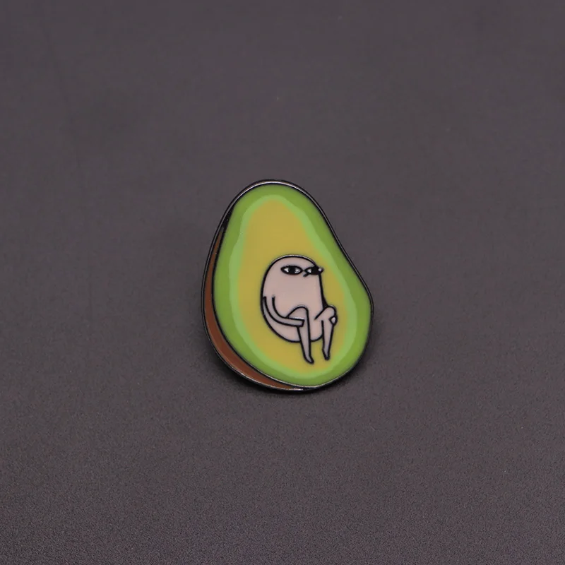 Cartoon Cute Brooches Funny Avocado Enamel Pin for Kids Lapel Pin Hat Bag Pins Denim Jacket Women Brooch Badge Q1119
Cartoon Cute Brooches Funny Avocado Enamel Pin for Kids Lapel Pin Hat Bag Pins Denim Jacket Women Brooch Badge Q1119