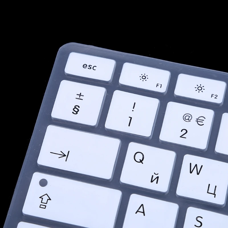 EU/US Version Russian Keyboard Silicone Skin Cover For Apple Macbook Air Pro 13 15
EU/US Version Russian Keyboard Silicone Skin Cover For Apple Macbook Air Pro 13 15