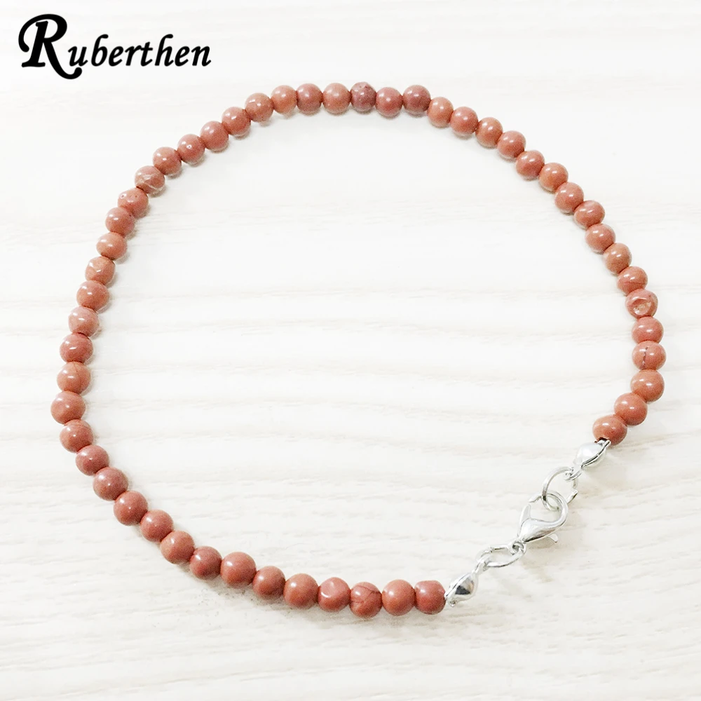 Ruberthen Red Stone Anklet 4 mm Trendy Stone Bracelet Mini Gem Stone Energy Jewelry
Ruberthen Red Stone Anklet 4 mm Trendy Stone Bracelet Mini Gem Stone Energy Jewelry