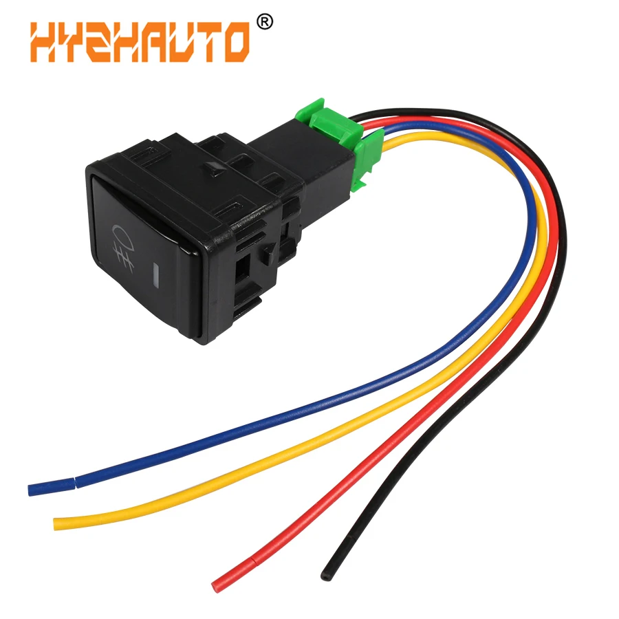 1Pcs 5 Pin On-Off Button with Cable Auto Car Fog Lights Switch For Nissan Qashqai Tiida For Honda Civic CRV For Toyota Corolla
1Pcs 5 Pin On-Off Button with Cable Auto Car Fog Lights Switch For Nissan Qashqai Tiida For Honda Civic CRV For Toyota Corolla