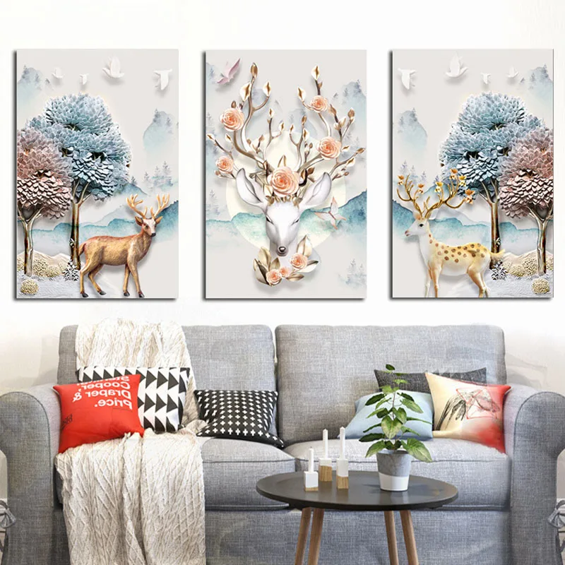QIANZEHUI Needlework,DIY Printed Cross stitch,Sets For Embroidery kit Triple Mother chil Elk Full embroidery Cross-Stitching
QIANZEHUI Needlework,DIY Printed Cross stitch,Sets For Embroidery kit Triple Mother chil Elk Full embroidery Cross-Stitching