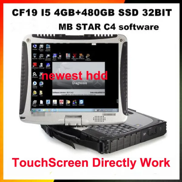 2019 09 Toughbook Panasonic CF19 I5 4GB laptop with DTS Monaco8+Vediamo full Software installed in 480GB SSD for MB Star C4 C5
2019 09 Toughbook Panasonic CF19 I5 4GB laptop with DTS Monaco8+Vediamo full Software installed in 480GB SSD for MB Star C4 C5
