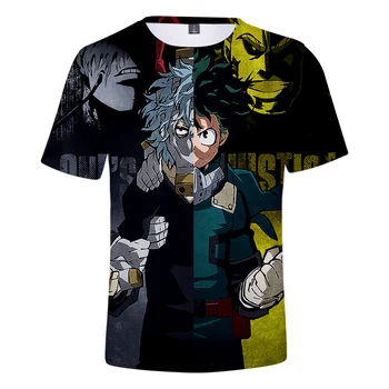 New My Hero Academia anime clothes Fighting short-sleeved casual T-shirt unisex Bottom Shirt Lovers parent-child role-playing
New My Hero Academia anime clothes Fighting short-sleeved casual T-shirt unisex Bottom Shirt Lovers parent-child role-playing