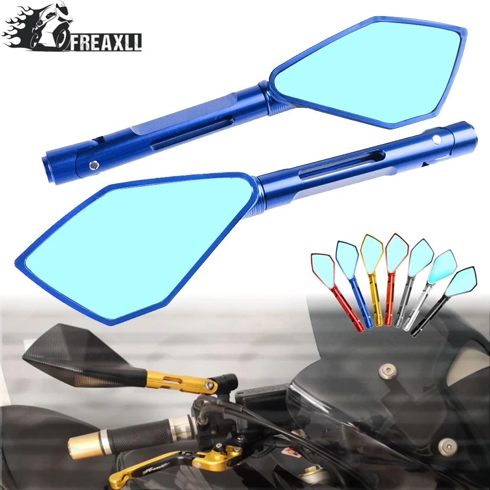 Motorcycle Rearview Mirror Moto Blind Spot Side Mirror For Honda MSX 125 CB650R CB125R XADV X ADV 750 X11 ST1300 Hornet CB919
Motorcycle Rearview Mirror Moto Blind Spot Side Mirror For Honda MSX 125 CB650R CB125R XADV X ADV 750 X11 ST1300 Hornet CB919