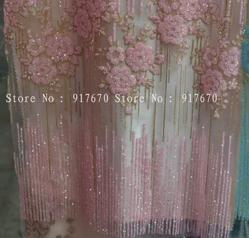 Latest Shinning powder hand print glitter lace fabric 5yards for indian/nigerian wedding/ evening dress/stage
Latest Shinning powder hand print glitter lace fabric 5yards for indian/nigerian wedding/ evening dress/stage