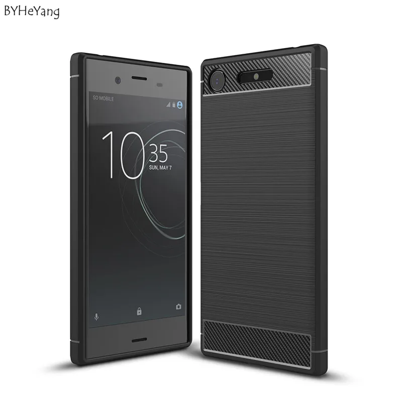 BYHeYang Carbon Fiber TPU Case For Sony Xperia XZ1 Case 5.2"Soft Anti-drop Cover for Sony Xperia XZ1 G8341 G8342 Back Cover capa
BYHeYang Carbon Fiber TPU Case For Sony Xperia XZ1 Case 5.2"Soft Anti-drop Cover for Sony Xperia XZ1 G8341 G8342 Back Cover capa