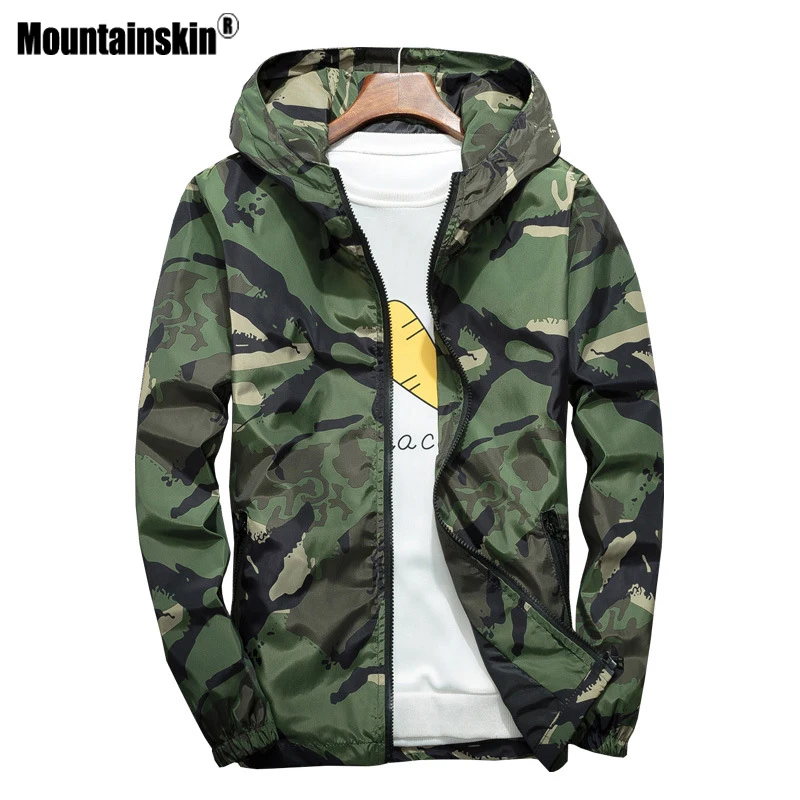 Mountainskin New Men's Jacket Hooded Camouflage Coat Mens Clothing Spring Casual Jackets Male Outerwear Plus Size 6XL 7XL SA475
Mountainskin New Men's Jacket Hooded Camouflage Coat Mens Clothing Spring Casual Jackets Male Outerwear Plus Size 6XL 7XL SA475