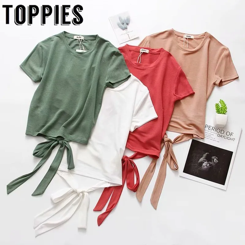2019 Summer Bandage Sports T-shirts Solid Color Short Shirts Women Summer Tops Casual Tops Tees
2019 Summer Bandage Sports T-shirts Solid Color Short Shirts Women Summer Tops Casual Tops Tees