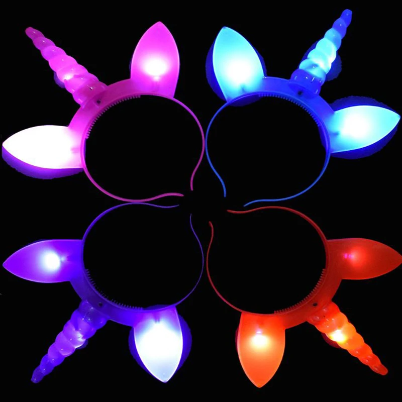 1 Pc Kawaii Cartoon Horse Unicorn Head Band Party Dance Holiday Light Luminous Night Light Child Adult Headband
1 Pc Kawaii Cartoon Horse Unicorn Head Band Party Dance Holiday Light Luminous Night Light Child Adult Headband