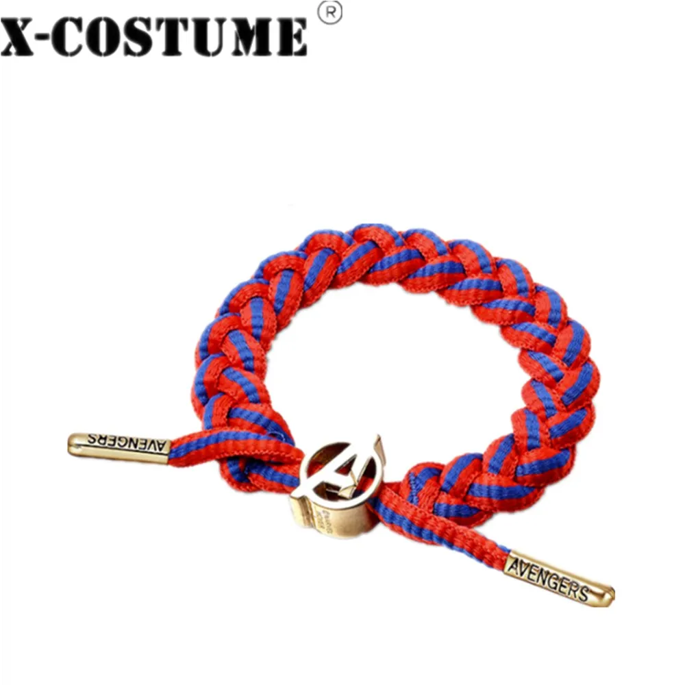 The Avengers Iron Man Hand-knit LACES and Bracelets Cosplay Accessories 2019 Halloween Gift Daily Wear for Fans
The Avengers Iron Man Hand-knit LACES and Bracelets Cosplay Accessories 2019 Halloween Gift Daily Wear for Fans