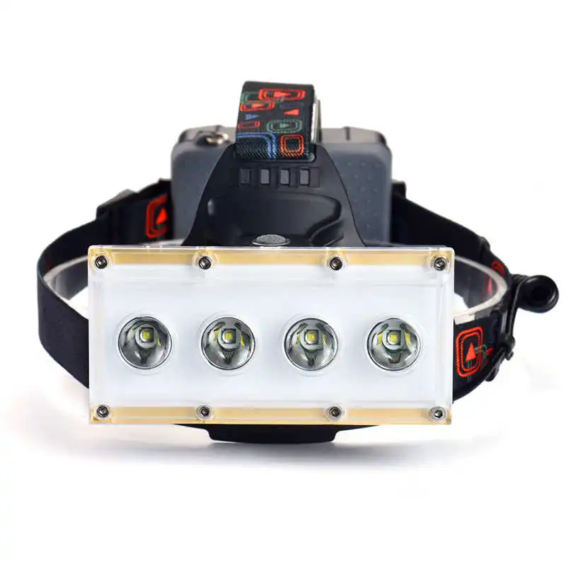 20000LM lanterna led t6 led flashlight rechargeable 18650 Headlamp Head Light Torch laser pointer lanterna led bike #4S19 (5)