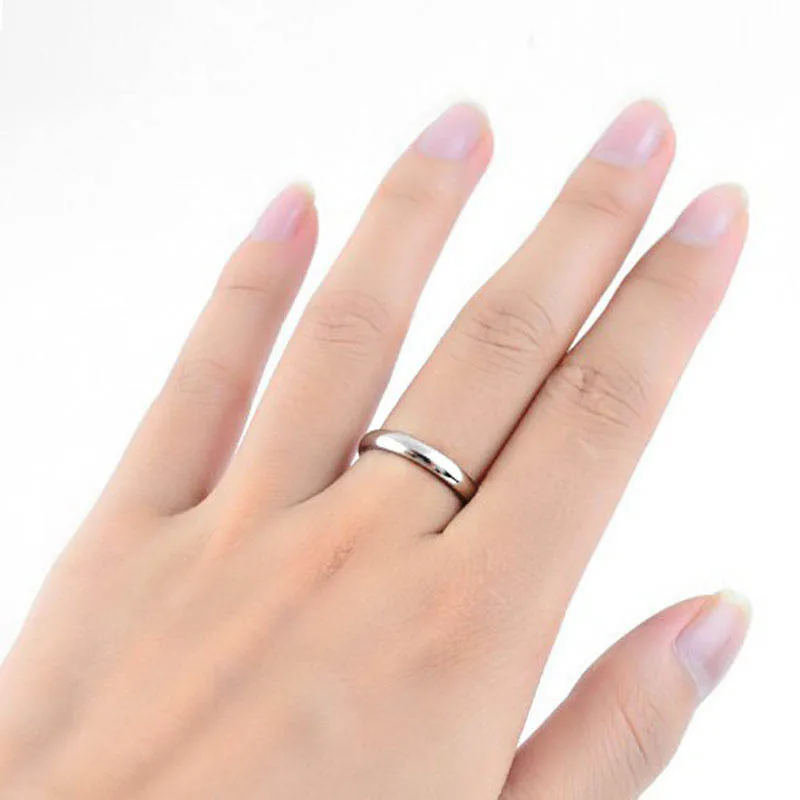 Couples Rings Classic Titanium Steel Ring Simple Style Smooth Surface Rings M8694
Couples Rings Classic Titanium Steel Ring Simple Style Smooth Surface Rings M8694