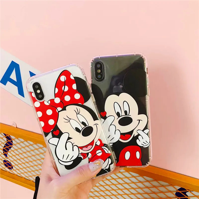 Cartoon Minnie Mickey Mouse Donald Daisy Duck Soft TPU Case for iPhone X 7 8 Plus Cases For iPhone 6s 7 Plus Covers Capa
Cartoon Minnie Mickey Mouse Donald Daisy Duck Soft TPU Case for iPhone X 7 8 Plus Cases For iPhone 6s 7 Plus Covers Capa