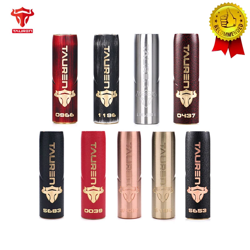 Original Mech mod THC Tauren Mech Vape Mod support single 18650/20700/21700 VS Vgod mech pro elite mod
Original Mech mod THC Tauren Mech Vape Mod support single 18650/20700/21700 VS Vgod mech pro elite mod