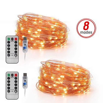 LED String Lights USB Remote Control 5M Christmas Lights Bedroom Party House Decoration Dimmable String Fairy Light(2 PACK)
LED String Lights USB Remote Control 5M Christmas Lights Bedroom Party House Decoration Dimmable String Fairy Light(2 PACK)