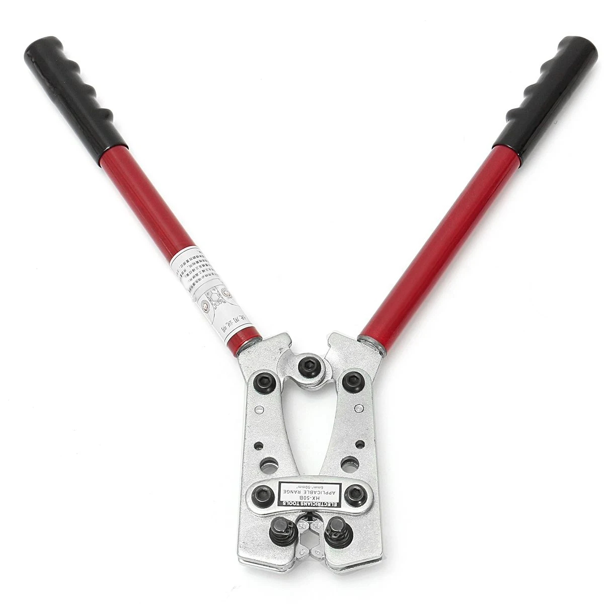 New 6-50mm LX-50B Wire Terminal Crimper Tool Cable Lug Crimping Plier Connector hand tools