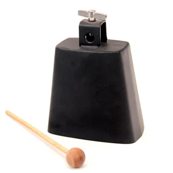 Children Kids Mini Musical Toy Metal 4 inch Cowbell Cow Bell Instrument Educational Toy with Mallet Black
Children Kids Mini Musical Toy Metal 4 inch Cowbell Cow Bell Instrument Educational Toy with Mallet Black
