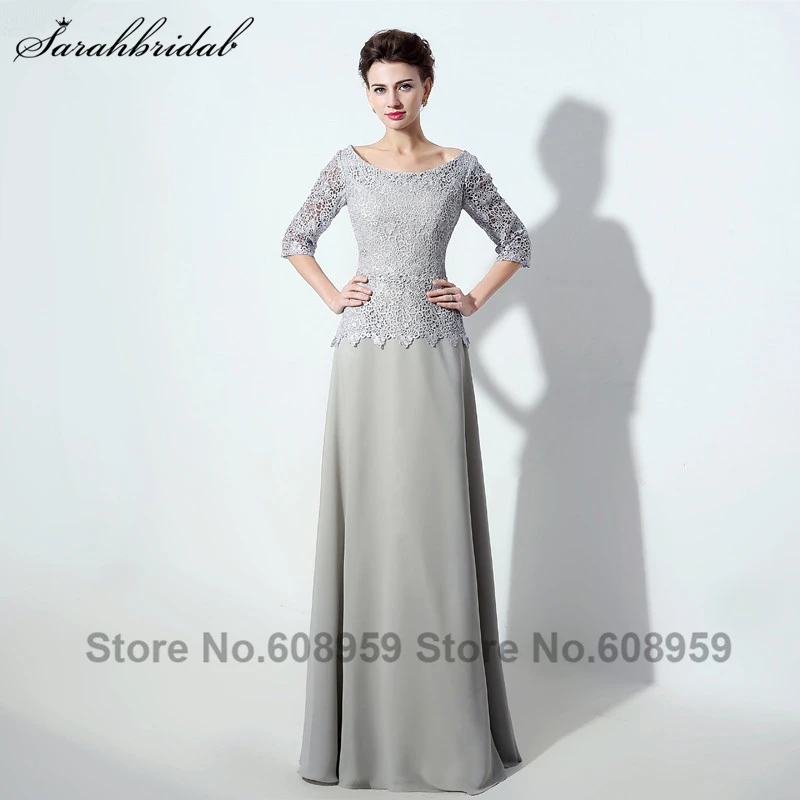 Elegant Lace Mother of the Bride Dresses Half Sleeve Chiffon Long Evening Gowns Vestido De Festa Longo SD338
Elegant Lace Mother of the Bride Dresses Half Sleeve Chiffon Long Evening Gowns Vestido De Festa Longo SD338