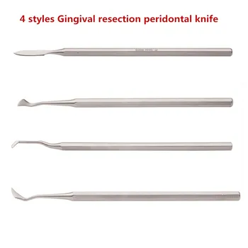 4 styles Gingival resection peridontal knife Gingival separator Molding Dentistry Dental equipment
4 styles Gingival resection peridontal knife Gingival separator Molding Dentistry Dental equipment