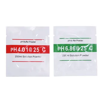 PH Correction powder 2pcs/lot PH Buffer Powder Measure Calibration Solution 4.01/ 6.86 Calibration Point For PH Test Meter
PH Correction powder 2pcs/lot PH Buffer Powder Measure Calibration Solution 4.01/ 6.86 Calibration Point For PH Test Meter