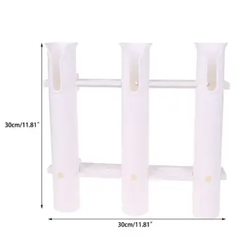 Triplex-Row Fishing Rod Holder 3-Hole PP Plastic Socket Portable Pole Storage Boat Accessories
Triplex-Row Fishing Rod Holder 3-Hole PP Plastic Socket Portable Pole Storage Boat Accessories