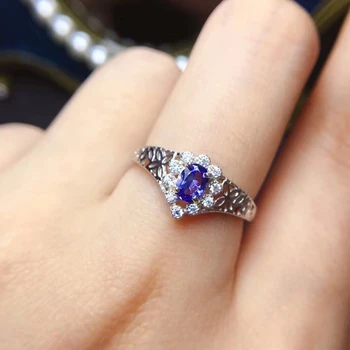 Natural blue Tanzanite gem Ring Natural gemstone Ring S925 silver Restoring Elegant Hollowing Clover women's party fine Jewelry
Natural blue Tanzanite gem Ring Natural gemstone Ring S925 silver Restoring Elegant Hollowing Clover women's party fine Jewelry