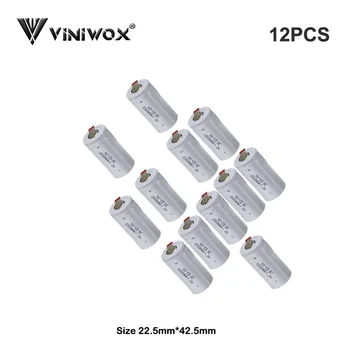 1.2V SC 2200mAh Ni-CD Electrical Batteries Rechargeable Battery Power Tool Battery Subc Cells Good Quality Real Capacity
1.2V SC 2200mAh Ni-CD Electrical Batteries Rechargeable Battery Power Tool Battery Subc Cells Good Quality Real Capacity