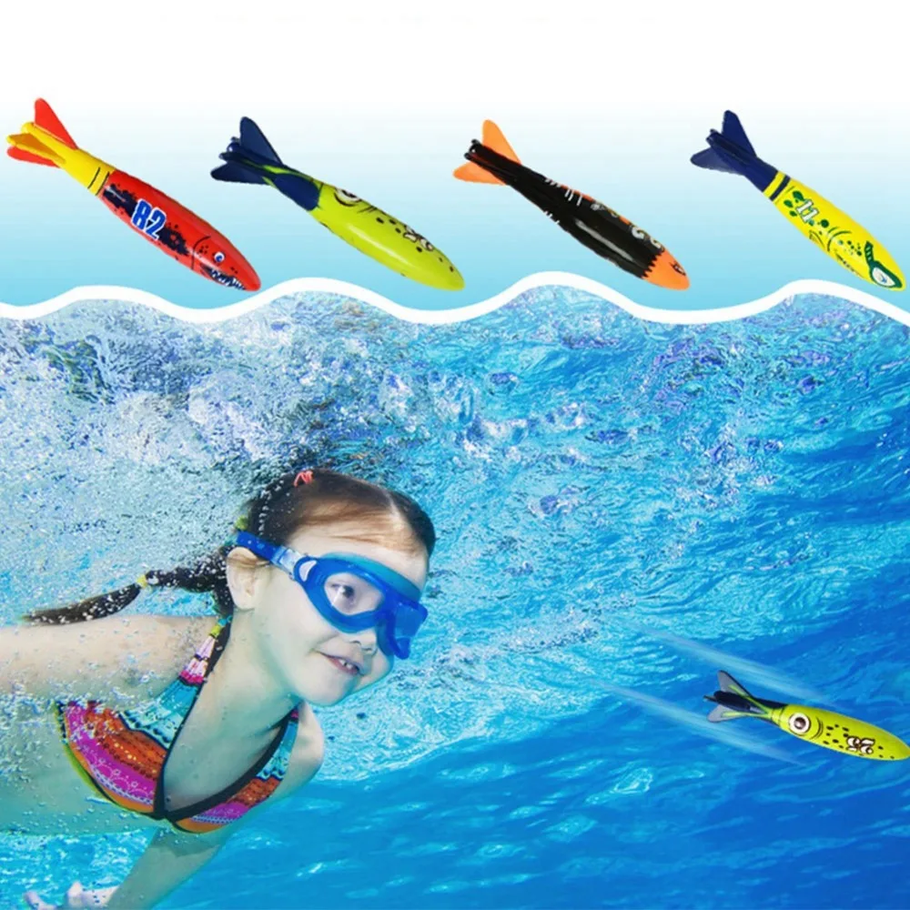 Torpedo Rocket Throwing Toy Swimming Pool Diving Game Toy Underwater Grab Divie Toys For Children Outdoor Water Play Sport
Torpedo Rocket Throwing Toy Swimming Pool Diving Game Toy Underwater Grab Divie Toys For Children Outdoor Water Play Sport