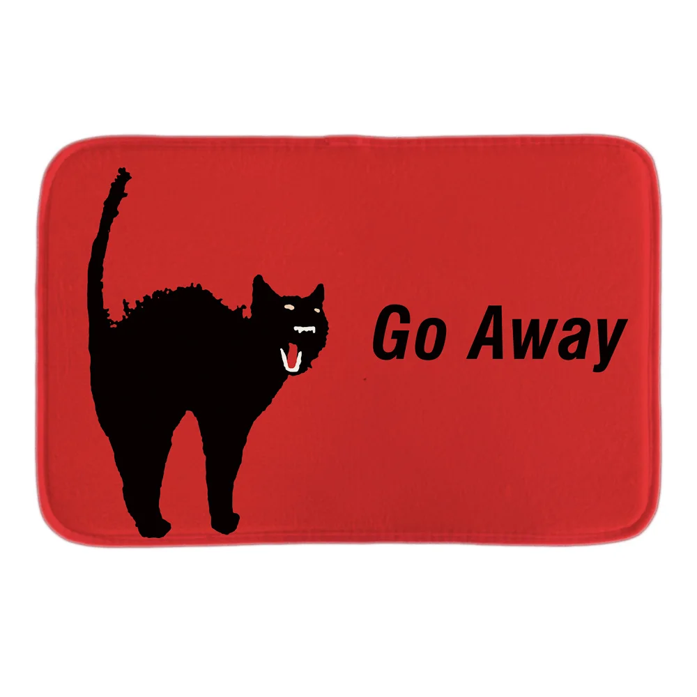 Go Away The Frying Cat Printed Decorative Indoormat Soft Door Mat Short Plush Bathroom Floor Mats Red Carpets
Go Away The Frying Cat Printed Decorative Indoormat Soft Door Mat Short Plush Bathroom Floor Mats Red Carpets