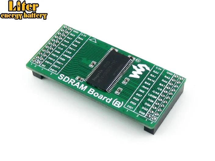SDRAM Board (B) H57V1262GTR Synchronous SDRAM Module Memory 8Mx16bit Evaluation Development Storage Module Kit
SDRAM Board (B) H57V1262GTR Synchronous SDRAM Module Memory 8Mx16bit Evaluation Development Storage Module Kit