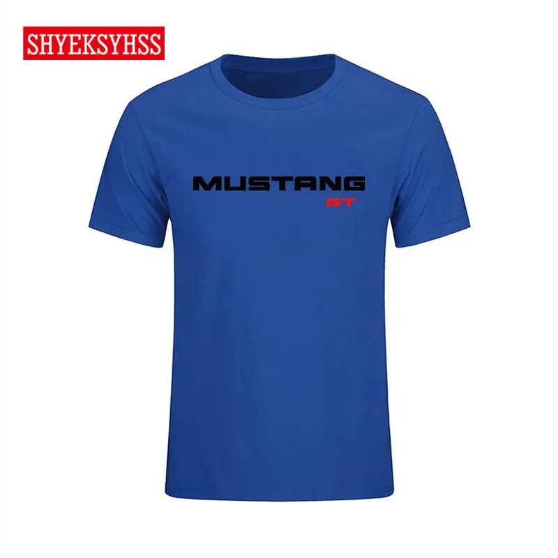 Mustang GT logo American muscle sports car brand T shirt men's summer cotton shirt Tshirt casual fashion O-neck T-shirt 2019
Mustang GT logo American muscle sports car brand T shirt men's summer cotton shirt Tshirt casual fashion O-neck T-shirt 2019