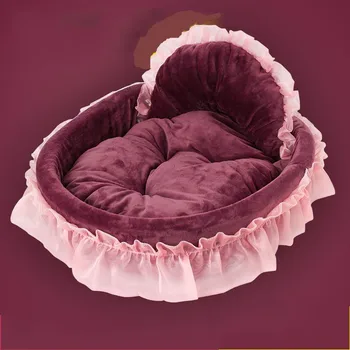 High Quality Dog Bed Winter Pet House Lace Side Princess Nest Warm Pink Dogs Pad Large Or Small Size Kennel Free Shipping
High Quality Dog Bed Winter Pet House Lace Side Princess Nest Warm Pink Dogs Pad Large Or Small Size Kennel Free Shipping