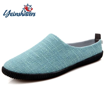 YEINSHAARS Breathable Hemp Half Slipper Men's Flip Flops Casual Summer Shoes Big Size Slip-on Loafers Man Flat Beach Moccasins
YEINSHAARS Breathable Hemp Half Slipper Men's Flip Flops Casual Summer Shoes Big Size Slip-on Loafers Man Flat Beach Moccasins