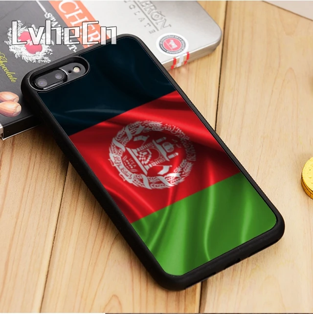LvheCn афганистанский флаг чехол для телефона iPhone 5 6 s 7 8 plus 11 12 Pro X XR XS Max Samsung Galaxy S6 S7 edge
