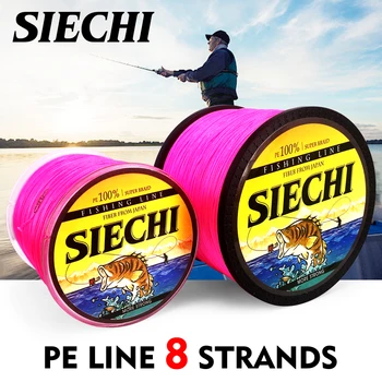 SIECHI 8 Strands 300M 500M 1000M PE Pink Braided Fishing Line Sea Saltwater Carp Fishing Weave Super Strong
SIECHI 8 Strands 300M 500M 1000M PE Pink Braided Fishing Line Sea Saltwater Carp Fishing Weave Super Strong