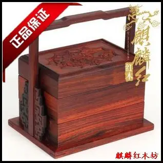 

Kylin rosewood crafts of Ming and Qing Dynasty classical furniture model of small micro miniature rosewood jewelry box gift bask