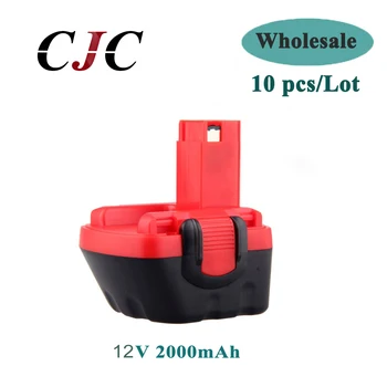 10PCS Brand New 12V Ni-CD 2000mAh Replacement Power Tool Battery for Bosch BAT043 2 607 335 692 Bosch 22612 Bosch 23612
10PCS Brand New 12V Ni-CD 2000mAh Replacement Power Tool Battery for Bosch BAT043 2 607 335 692 Bosch 22612 Bosch 23612