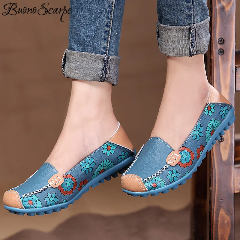 Buono Scarpe 2019 Spring Women Genuine Leather Ballet Flats Casual Shoes Round Toe Slip On Flats Female Moccasins Loafers Shoes
Buono Scarpe 2019 Spring Women Genuine Leather Ballet Flats Casual Shoes Round Toe Slip On Flats Female Moccasins Loafers Shoes