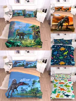 Bedding Set 3D Dinosaur Family Pattern Bedding Set Super Soft Microfiber Duvet Cover Set Twin Full Queen King Size for Kids Room
Bedding Set 3D Dinosaur Family Pattern Bedding Set Super Soft Microfiber Duvet Cover Set Twin Full Queen King Size for Kids Room