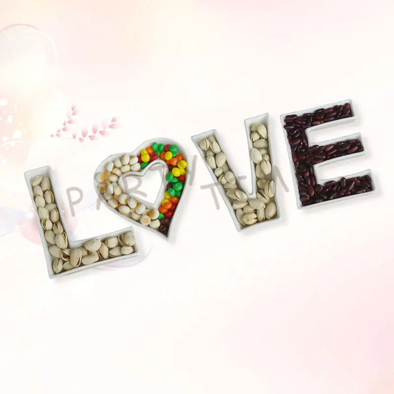 Ceramic Letter Dish LOVE Promotion & Wedding Gift Decoration Plate, valentine gift LOVE
Ceramic Letter Dish LOVE Promotion & Wedding Gift Decoration Plate, valentine gift LOVE