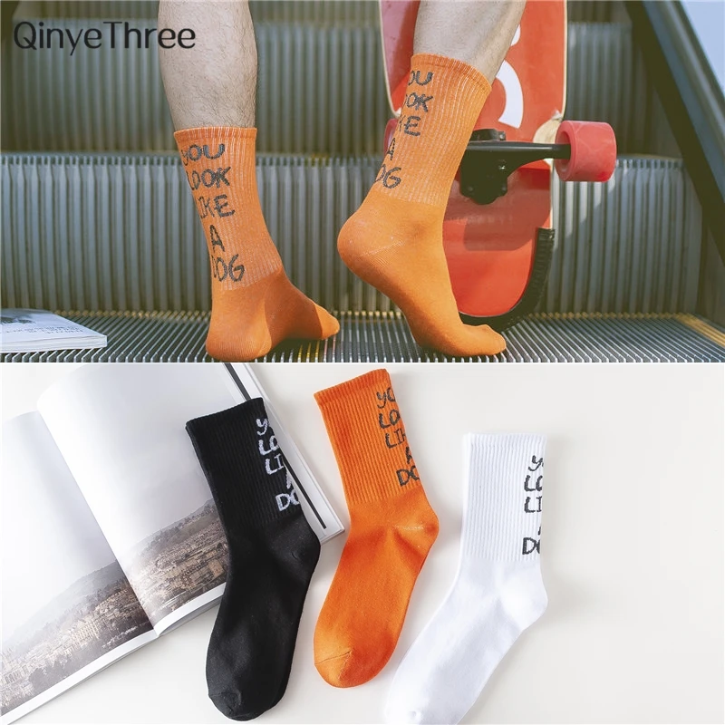 Fashion tide men cotton tube socks street style hip-hop skateboard boy Harajuku style socks tide men crews unisex sox drop ship
Fashion tide men cotton tube socks street style hip-hop skateboard boy Harajuku style socks tide men crews unisex sox drop ship