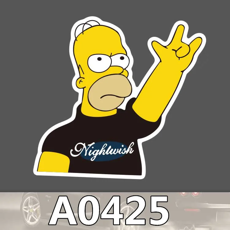 Bevle A0425 Homer Cartoon Car Styling Waterproof Sticker for Cars Laptop Luggage Skateboard Graffiti Notebook Stickers
Bevle A0425 Homer Cartoon Car Styling Waterproof Sticker for Cars Laptop Luggage Skateboard Graffiti Notebook Stickers